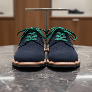 Chaussures Richelieu décontractées en daim