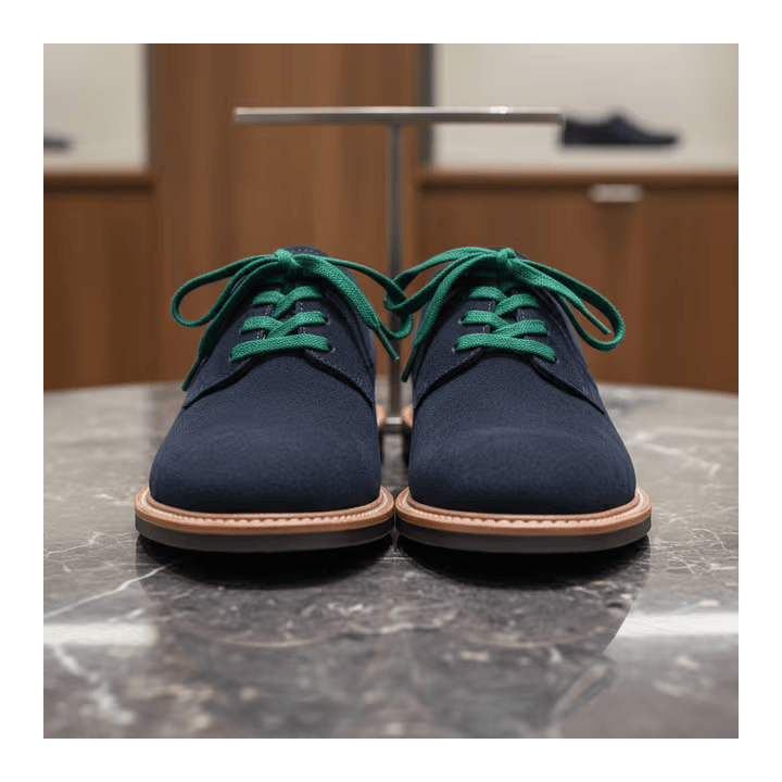 Chaussures Richelieu décontractées en daim