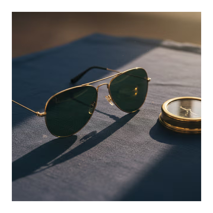 Lunettes de soleil aviateur classiques