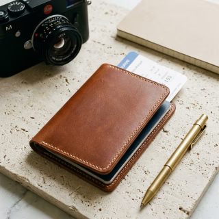 Brown Leather Notebook
