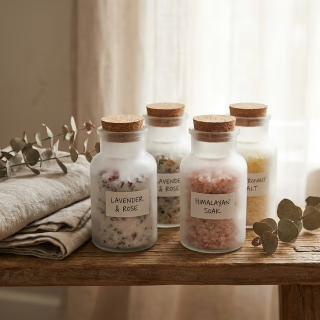 Botanical Supplement Bottle Set
