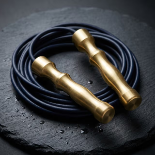 Corde à sauter lestée de luxe
